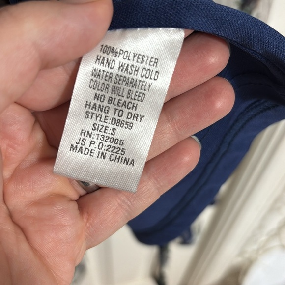 Entro Floral Wrap Dress Women’s Size Small - Picture 11 of 11